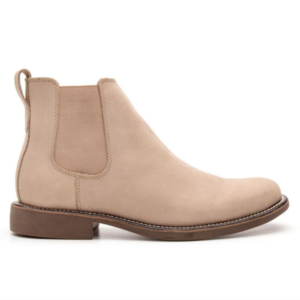 CHELSEA ANATÓMICA OFF WHITE CUERO NOBUCK